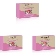 Prime Gül Özlü Katı Doğal Sabun 100 Gr. 3lü Paket