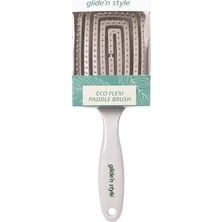 Prime Glide’n Style Eco Paddle Brush – Doğa Dostu Esnek Saç Açma ve Tarama Fırçası