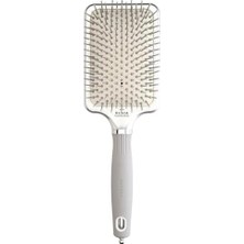Prime Olivia - Care Rectangular - Naylon Gümüş - Saç Fırçası - L