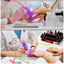 Prime Gaman Masa Sabitlemeli Uv LED Kurutucu Lamba Jel Tips Kurutucu Oje Kurutucu 3W Siyah