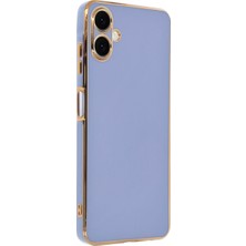 Galaxy A06 Kılıf Volet Silikon - Mavi