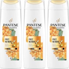 Prime Pantene Pro-V Miracles Frizz No More Elektriklenme Karşıtı Şampuan Kuru ve Kıvırcık Saçlar Için 325 ml 3lü Paket