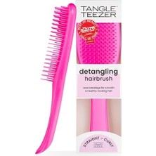 Prime Tangle Teezer Detangler Saç Fırçası | Islak ve Kuru Saçlar Için | Tüm Saç Tiplerini Çözer | Kırılmayı Azaltır, Düğümleri Ortadan Kaldırır | Iki Katmanlı Dişler ve Rahat Sap | Pist Pembesi