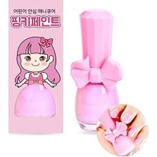 Prime I'm Pinky Kids Nail Paint Strawberry Çocuklar Için Soyulabilir Oje
