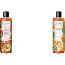 Prime Care Pink Grapefruit & Pamelo Canlandırıcı ve Nemlendirici Duş Jeli, 500 ml ve Turmeric Cilt Tonu Eşitleyici ve Aydınlatıcı Duş Jeli 500 Ml- Vegan