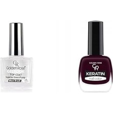 Prime Gel Look Top Coat & Oje Seti