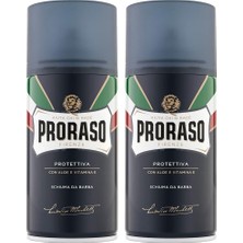 Prime Proraso Tıraş Köpüğü - Aloe ve E Vitamin (2 Paketi)