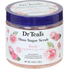 Prime Dr.teal's Shea Sugar Scrub Rose Vücut Şeker Peeling 538GR