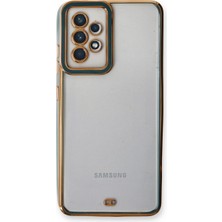 Galaxy A53 5g Kılıf Liva Lens Silikon - Yeşil