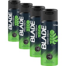 Prime Blade Green Deodorant 200 ml (4 Paketi)