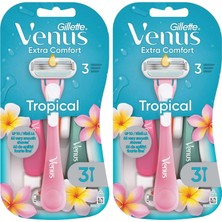 Prime Venus Kullan At Tıraş Bıçağı, 3‘li Paket (2 Paketi)