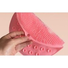 Prime Yuvarlak Vantuzlu Banyo Sırt Kese Matı 26 cm