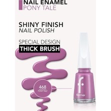 Prime Nail Enamel Yüksek Pigmentli ve Parlak Bitişli Oje Fne 468 Tale