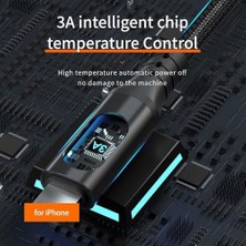 PD60W Hızlı Şarj Kablosu, LED Ekranlı, 480MBPS Type-C To Type-C Kablo, USB C - USB C Erkek - Erkek Kablo Tip C To Tip C 1 Metre U05CC3