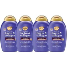 Prime Ogx Dolgunlaştırıcı Biotin & Kolajen Şampuan (4 x 385 Ml)