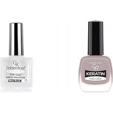 Prime Gel Look Top Coat & Oje Seti