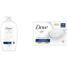 Prime Dove Seti | Nemlendirici Caring 450 ml X1 + Beauty Cream Bar Original 4X90 G X1