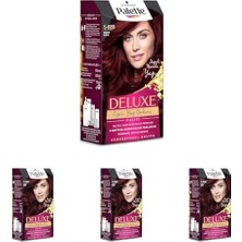 Prime Deluxe 5-889 Şarap Kızılı Saç Boyası (4 Paketi)