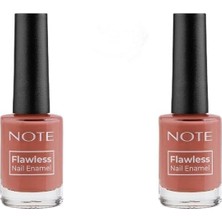 Prime Nail Flawless Oje 66 Cinnamon, Pembe 2li Paket
