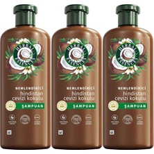 Prime Herbal Essences Nemlendirici Hindistan Cevizi Kokulu Şampuan 350ML 3lü Paket
