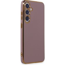 Galaxy S24 Kılıf Volet Silikon - Mor