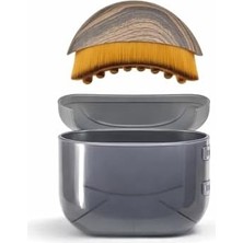 Prime Lenfatik Drenaj Fırçası Yüz & Vücut Masaj Kuru Fırça Lenfatik Akış Stimülatörü Şişlik Azaltıcı Selülit Masaj Aracı Cilt Arındırıcı Şekillendirici Ergonomik Tasarım