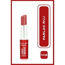 Prime Sheer Bright Lipstick NO:102 Peach - Parlak Ruj (3 Paketi)