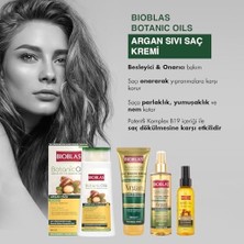 Prime Bioblas Saç Dökülmesine Karşı Sıvı Saç Kremi – Argan Yağlı, Bitkisel Serumlu, Durulanmayan, Kolay Tarama & Yoğun Bakım, 200 ml (2 Paketi)