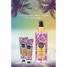 Prime Kisses Vücut Spreyi 250 ml ve Krem 50 ml x 2 Adet