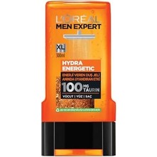 Prime Men Expert Hydra Energetic Taurin Içeren Duş Jeli 300 ml