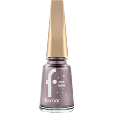 Prime Metalik Parlak Oje Star Nail Enamel 003 Lilac Sparkle