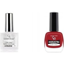 Prime Gel Look Top Coat & Oje Seti