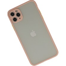 iPhone 12 Pro Kılıf Montreal Silikon Kapak - Pembe