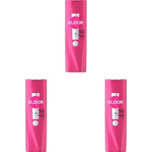 Prime Elidor Şampuan ve Saç Bakım Kremi Güçlü ve Parlak 400 ml (3 Paketi)