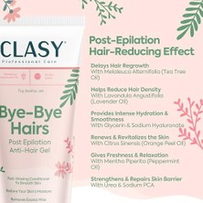 Prime Bye-Bye Hairs Tüy Azaltıcı Jel – Epilasyon Sonrası Ağda Bakım Kremi – Nemlendirici ve Tüy Geciktirici Jel – Bacak, Bikini, Koltuk Altı Için Uygun – Tüm Cilt Tipleri, 100 ml
