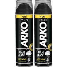 Prime Arko Men Tıraş Köpüğü, 200 Mililitre (2 Paketi)