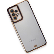 Galaxy A53 5g Kılıf Liva Lens Silikon - Mavi