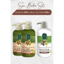 Prime Macadamia Yağlı Şampuan 600 ml x 2 Adet ve Saç Kremi