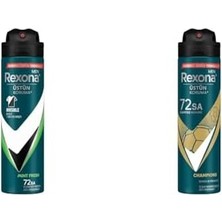 Prime Rexona Men Erkek Sprey Deodorant Natural Fresh Mint 72 Saat Kesintisiz Üstün Koruma 150 Ml(1) Rexona Men Erkek Sprey Deodorant Champions 72 Saat Kesintisiz Üstün Koruma 150 Ml(2)