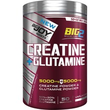 Bigjoy Sports Big2 Creatine + Glutamine 505 gr Toz Aromasız 5000 Mg Kreatin Ve 5000 mg Glutamin İçerir