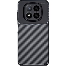 Redmi Note 14 Pro 4g Kılıf Auto Focus Karbon Kapak - Siyah