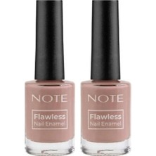 Prime Nail Flawless Oje 63 Nude Pink, Pembe (2 Paketi)