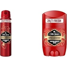 Prime Old Spice Seti | Epic Legend Erkek 150 ml X1 + Epic Legend Erkek 50 ml X1