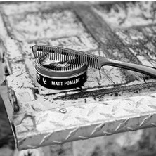Prime Uppercut Deluxe Ct9 Styling Comb, Erkekler Için Düz Saplı Tarak, Hassas ve Kontrollü Şekillendirme Için Ideal, Orta Uzunluktaki Ila Uzun Saçlar Için