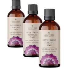 Prime Deve Dikeni Tohumu Yağı 100 ML%100 Saf ve Doğal (Thistle Seed Oil) (3 Paketi)
