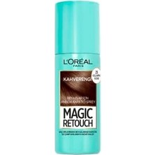 Prime Retouch Beyaz Dipleri Kapatıcı Sprey 75 ml - Kahverengi (4 Paketi)