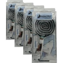 Prime Pro 3D Kontrol Açma Tarama Saç Fırçası Gümüş - 35 (4 Paketi)