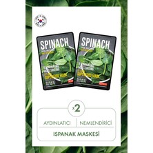 Dermal It's Real Super Gıda Maskesi Ispanak 25GR 2'li Set