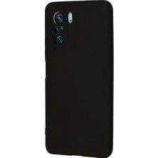Poco F3 Kılıf Nano Içi Kadife Silikon - Siyah