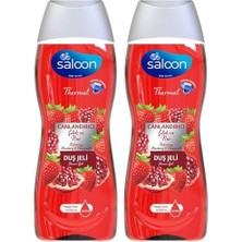 Prime Saloon Thermal Duş Jeli Canlandirici Çilek & Nar 450ML 2li Paket